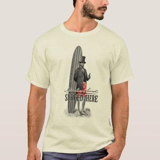Abe Lincoln Surfer T-Shirt