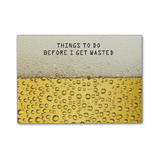 Funny Beer Post-it Post-it® Notes