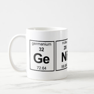 GeNiUS Periodic Table Coffee Mug