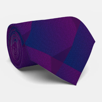 Grape Purple Pattern Neck Tie