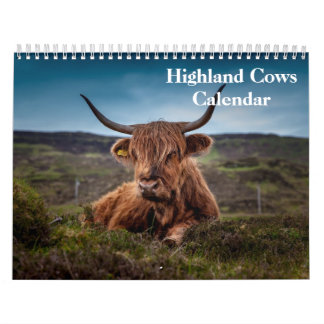 Highland Cows 2027 Calendar Highland Cows 2027 Calendar