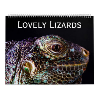 Lovely Lizards Calendar