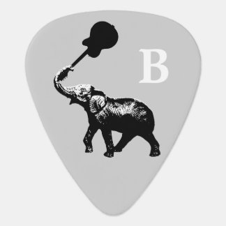 Wild & cool , black elephant custom guitar pick